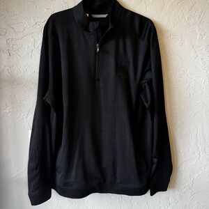 Cutter & Buck Black 1/4 Zip Up with pocket’s Men’s Size XL